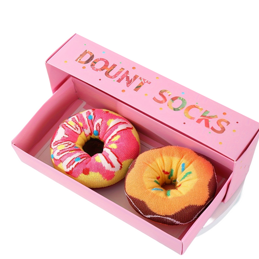 Donut Socken 2er-Pack