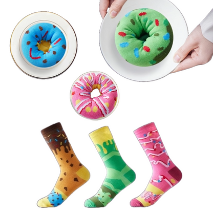 Donut Socken 3er-Pack