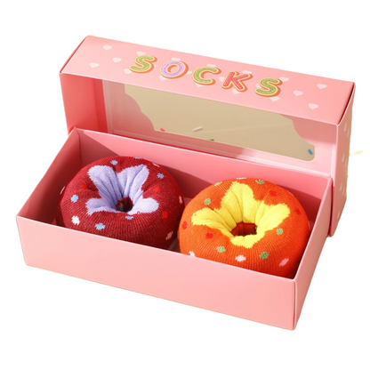 Donut Socken im 2er-Pack