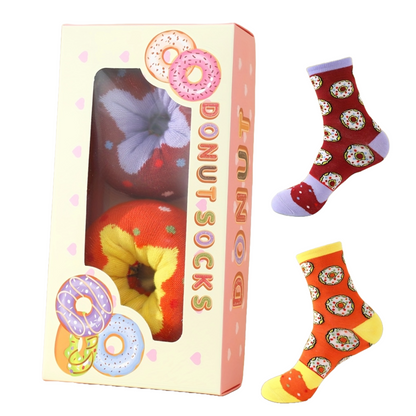 Donut Socken im 2er-Pack